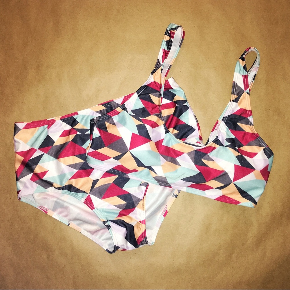 High-Waisted Bathing Suit